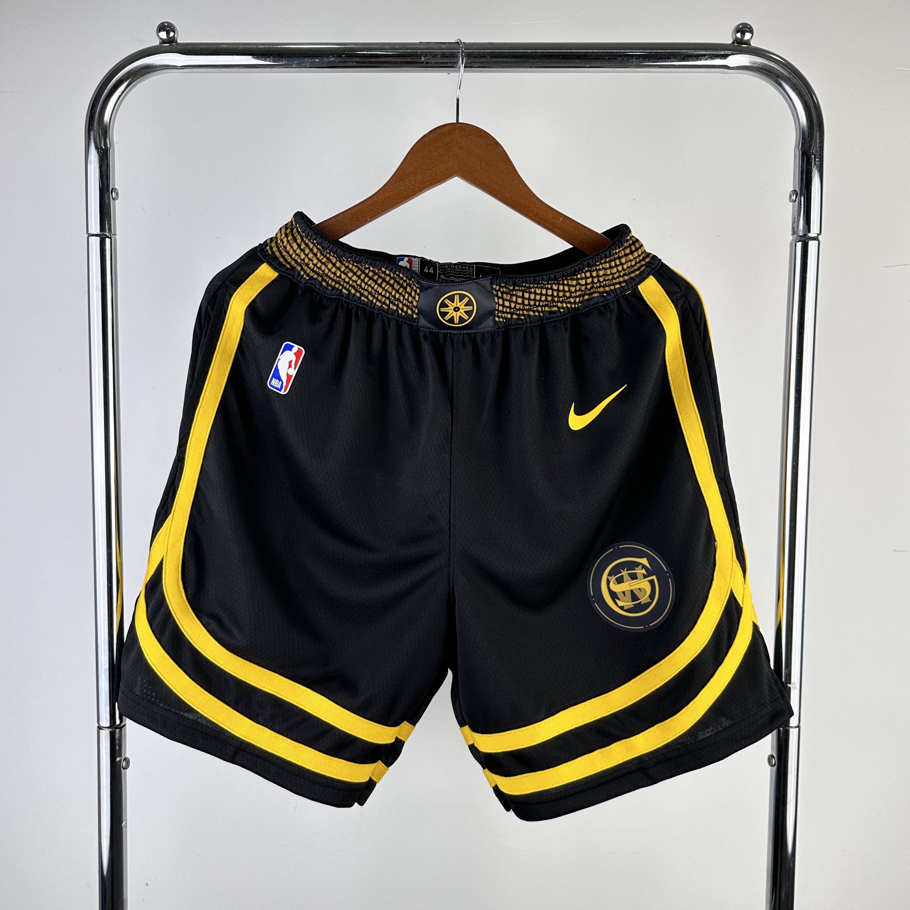 2024 Men NBA Golden State Warriors shorts 7010->indiana pacers->NBA Jersey